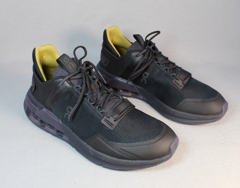 On Cloudnova Flux Suma Running Sneakers Women's 9.5 Black Iron Shoes 3WD30201242